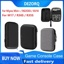Portable Game Case for Miyoo Mini Plus M17 R36S R35S Protective Storage Console Bag Carry Case for Anbernic RG35XX XU10