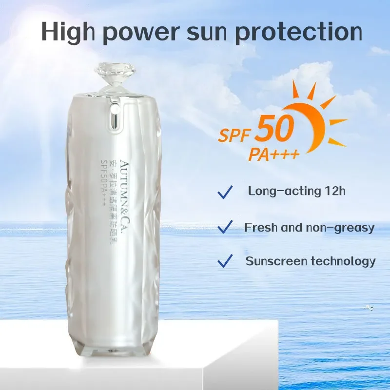 Sunscreen SPF50pa Facial Isolation Brightening Anti-UV Waterproof Sweat-proof 2-in-1 Full Body Brightening Skin Tone