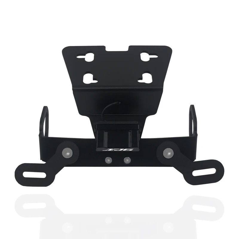 YAMAHA XJ6 Motorcycle License Plate Holder Bracket Tail Tidy Fender Eliminator With LED Light XJ6N XJ6F XJ6S FZ6R 2009-Motorcycle License Plate Holder