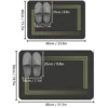 Thickened light luxury bathroom absorbent floor mat non-slip mat shower room soft foot mat entrance mat 2