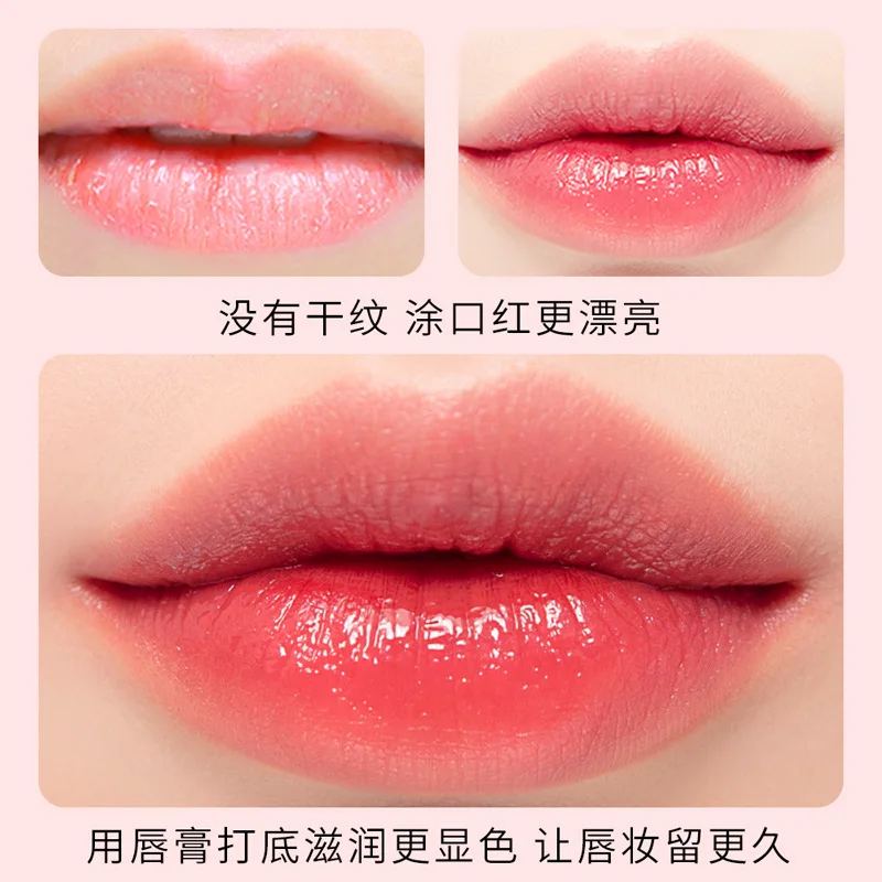 ZOZU Cat Claw Warm Changing Lip Balm Carrot Moisturizing Non-sticky Cat Lip Balm