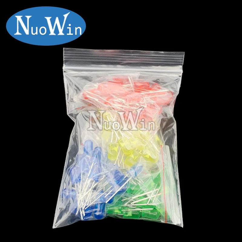 Assorted LED Diode Kit in Vibrant Colors - 3mm & 5mm Sizes