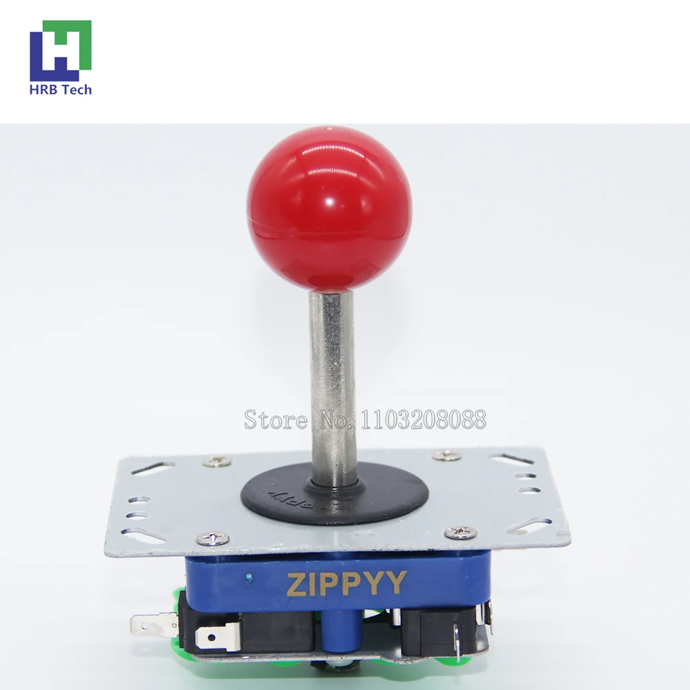 아케이드 ZIPPY 스타일 조이스틱 2/4/8 웨이 로커 35mm 탑 볼 롱 샤프 지연 키트 DIY 클래식 게임 컨트롤러