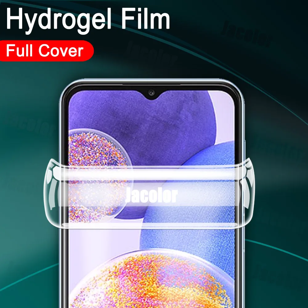 Hydrogel Screen Protector & Back Cover Film with Lens Safety Glass