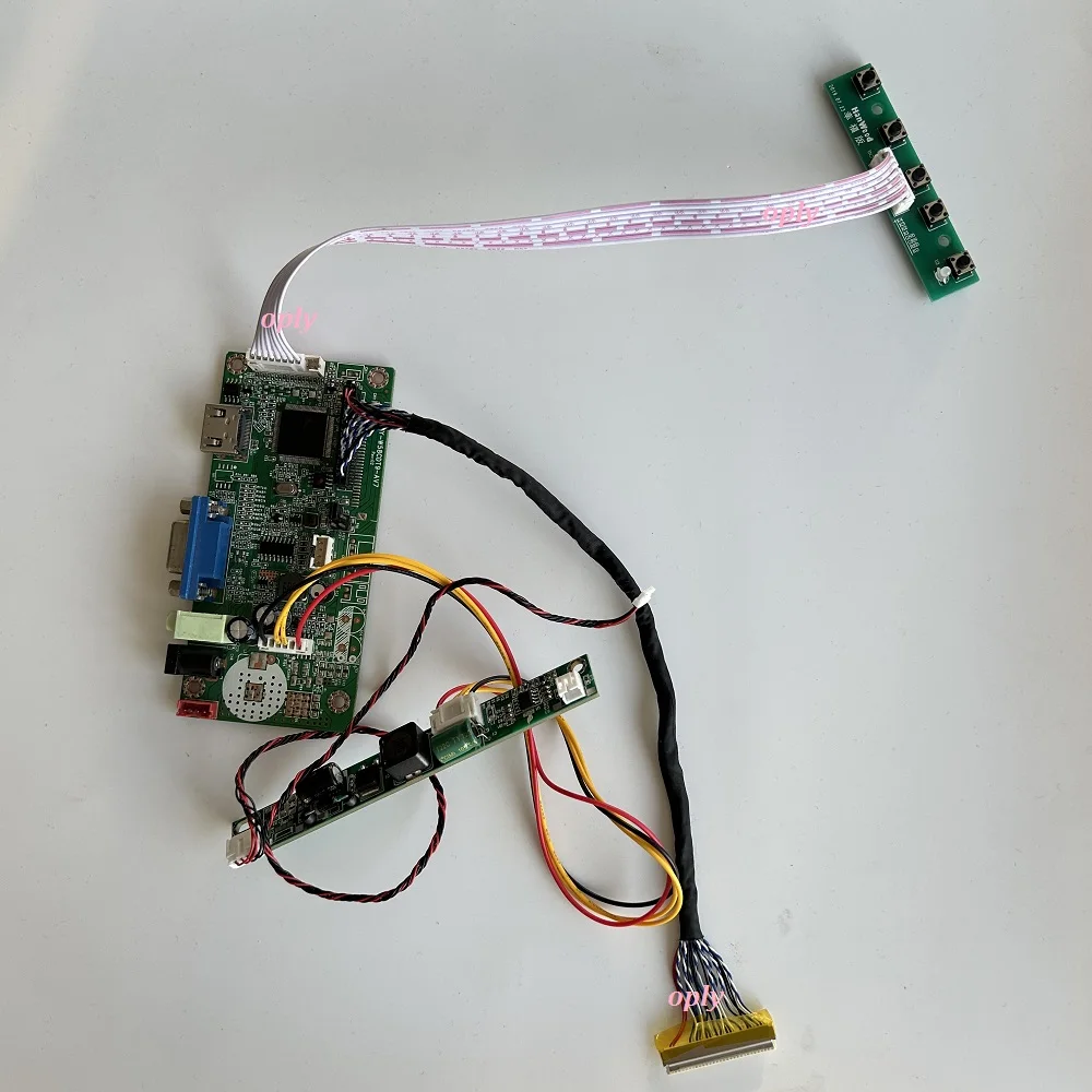 

58C Controller driver board kit for HM236WU1 1920×1080 screen panel 1920*1080 LCD LVDS HDMI-comaptible VGA 23.6" LED DIY kit