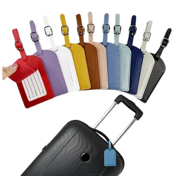 PU Leather Luggage Tag 2