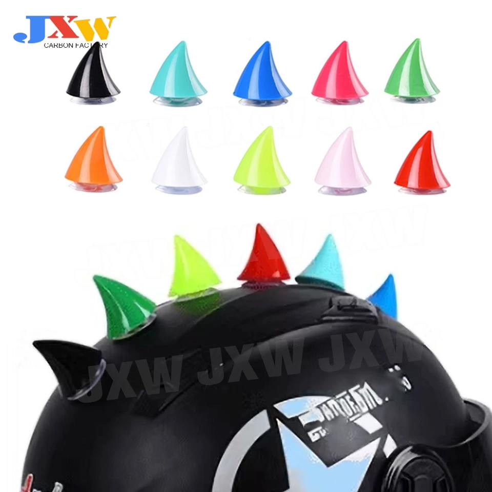 GmwyCzV Devil Demon Hoorn, motorhelm, duivelshoorn met zuignap, 7 GmwyCzV Devil Demon Hoorn, motorhelm, duivelshoorn met zuignap, 7