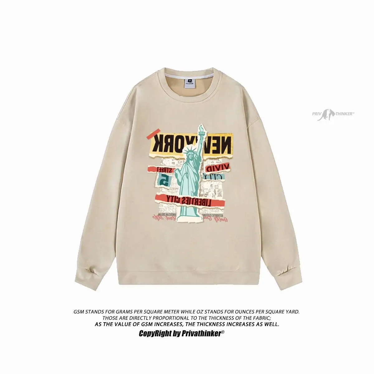 

Женские свитшоты в американском стиле ретро с принтом, повседневные свободные топы, уличная одежда для девочек, Пуловеры с круглым вырезом, замшевая одежда унисекс