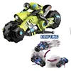 1:10 Stunt Motorcycle Rc Remote Control Car Rotary Drift Car Remote Control Race Car Children'S Electric Motorcycle Toy Children 4