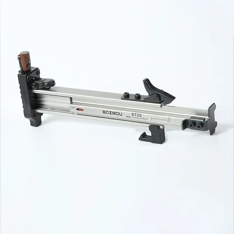 ST-25 Manual Nailer Semi-automatic Wire Slot Woodworking Decoration Steel Nail Gun Straight Nailing Tool with Support 3