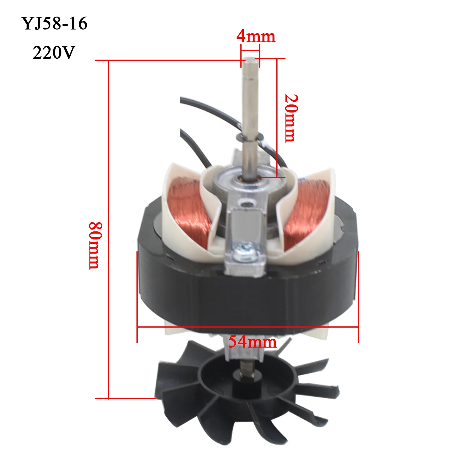 Moteur à Courant Alternatif à Arbre Long, Moteur De
