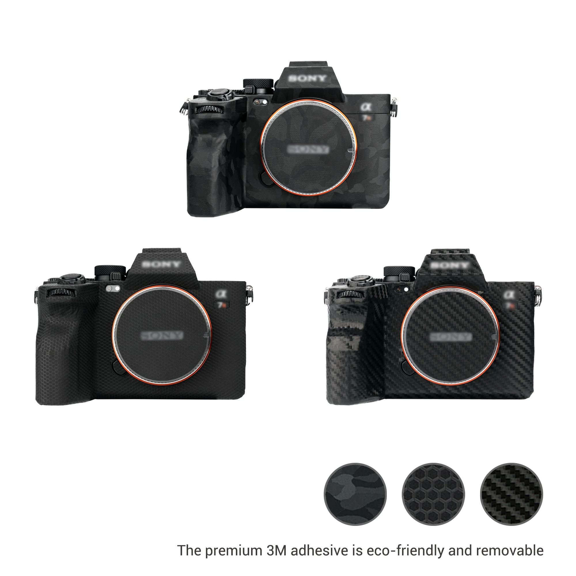 Jjc A7R5 Skin Film Anti-Scratch Camera Body Sticker Custom Fit Cover Per Sony A7Rv Decorazione Protettiva Wrap Accessori