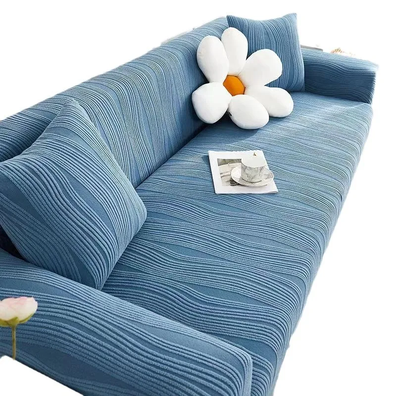 Elastic Sofa Cover Corn Velvet Adjustable Stretch Slipcovers Corner Couch Covers 1/2/3/4 Seater L Shape 5