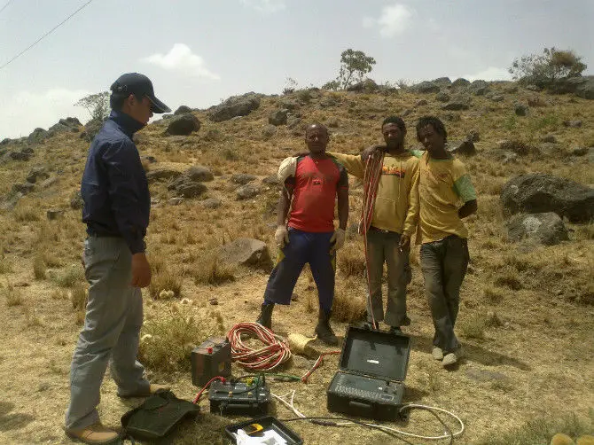 Stable And Deep Underground Geothermal Gold Copper Mineral Structure Exploration