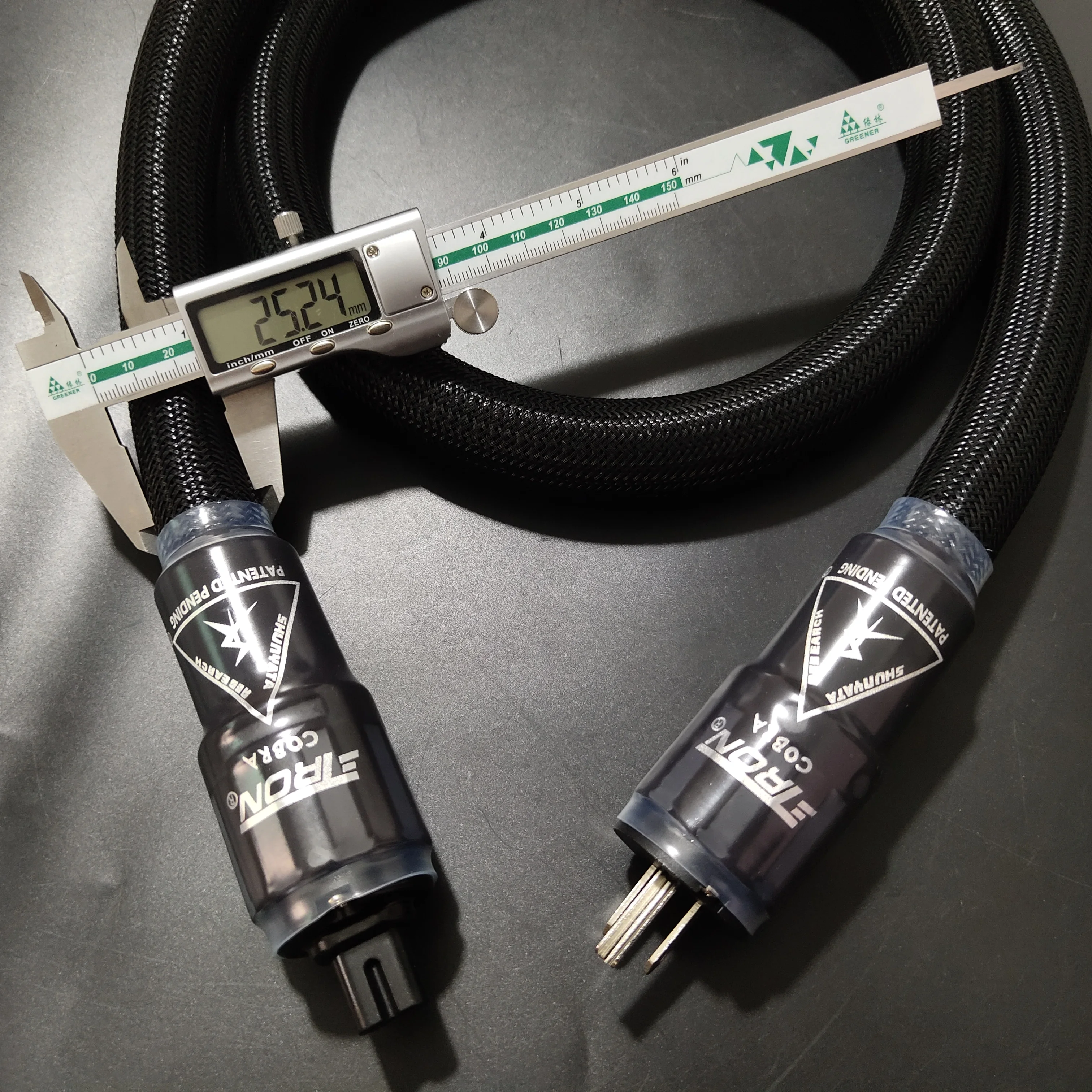 New Flagship Snake Shunyata Research Cobra Audiophile 2 Pin Cavo Di Alimentazione Audio Iec Versione Usa E Ue Cavo Di Alimentazione Hifi Audio Di Tipo