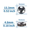 1PC 3-LED Magnetic Controlled Lights for Robots Used for Model Lighting Multiple Colors Available No Battery 2