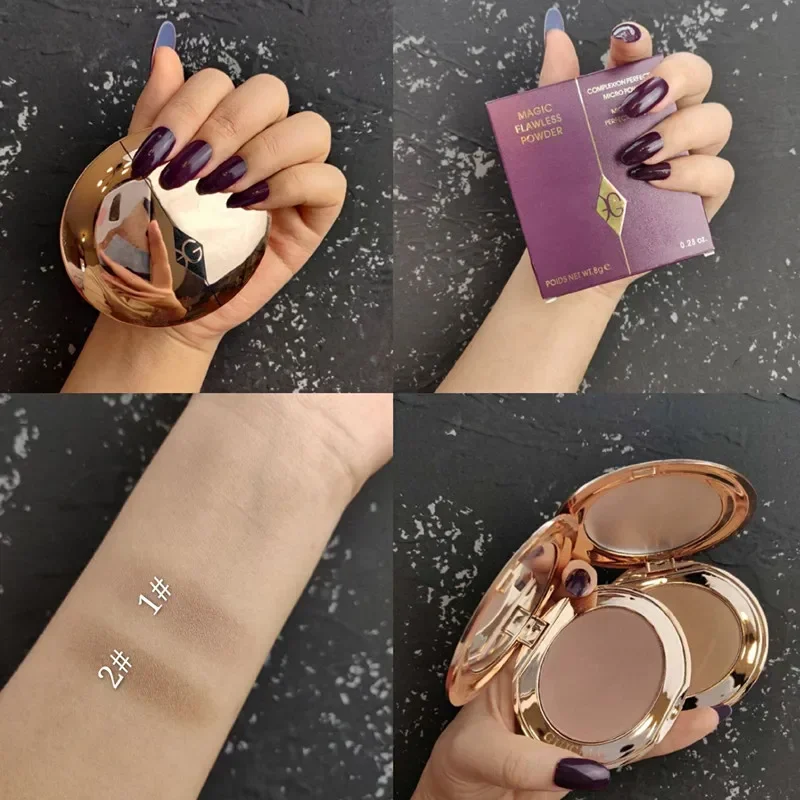 8g Guicami Face Setting Powder Normal Size Soft Focus Fixed Make Up Oil Control Light Skin Perfect Micro Makeup Powder Bronzer setting powder face powder bronzing powder
