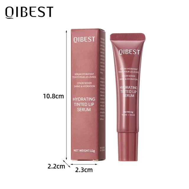 QIBEST كريستال بلسم الشفاه ترطيب ملمع الشفاه النفط هلام ملمع الشفاه طويلة الأمد السائل أحمر الشفاه ترطيب ملون مصل الشفاه ماكياج 6