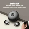 Waterproof New Sleep Wireless Earbuds Bluetooth In Ear Headphones TWS Mini Invisible Earphones HIFI Stereo Sports Headset Game 2