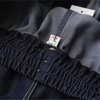 Fashion Plus Size Women's Jeans Autumn Style High Waist Bright Line Lyocell Denim Straight Leg Pants 8593 - Image 6