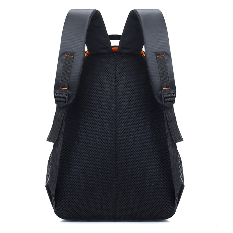 Large-capacity backpack - durable fabric, zipper closure, laptop bag, travel backpack, daily commuter bag