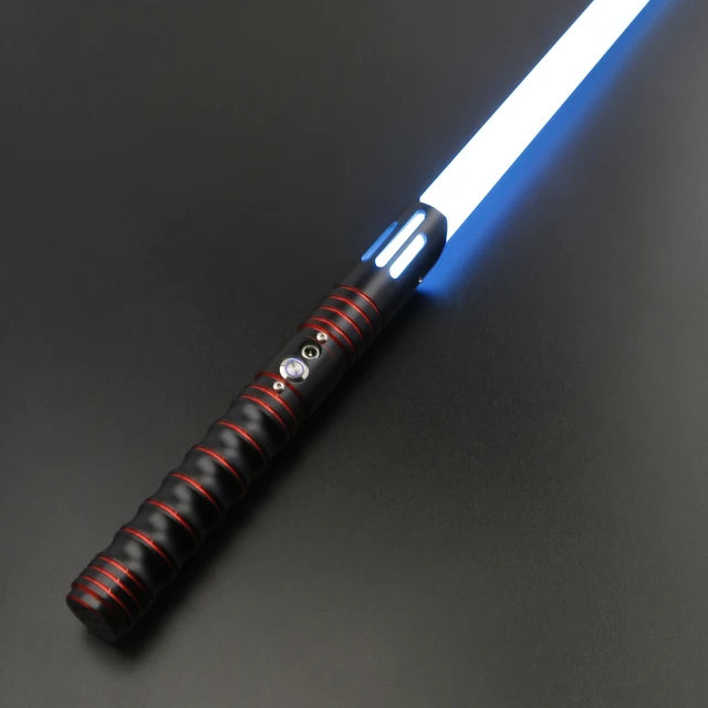 VIP-SaberFeast Lightsaber RGB Metal Handle Swing Combat FOC Gift Kids Luminous Toys 4