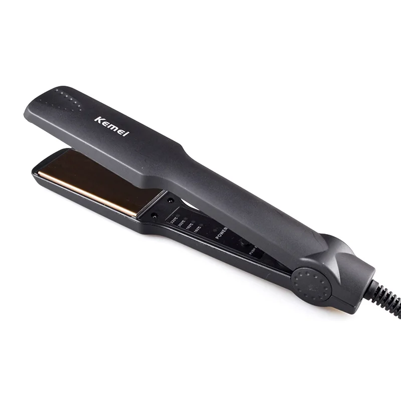 Kemei KM-329 Professional Hair Straightener Flat Iron Styling Tools Temperature Control Fashion Style For Shop Home 5