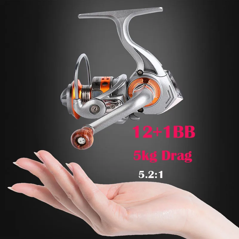 Full Metal Spool Mini Reel MI 150 500 series Spinning reels Palm Size Reel  Wheel Lure Bass Trout Outdoor Ice Fishing Sea Ro