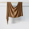 Nouveau Hijab en Jersey Liquide Premium, Châle, Foulard de Malaisie, Coiffes, Turbans de Mode Musulmane pour Femmes, Turban Ramadan Hijabs