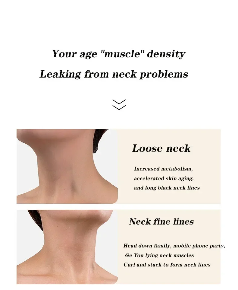 Gold Firming Neck Mask - Moisturizing Anti-Aging Skincare