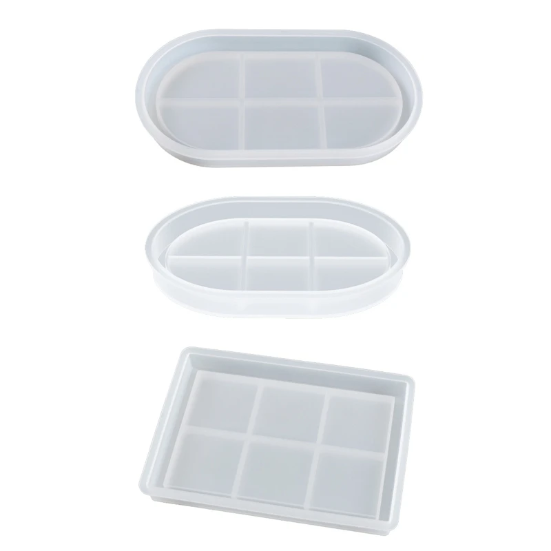 

N58F Rolling Tray Mold for Adult & Kids Diy Jewelry Holder Home Decor Birthday Gift