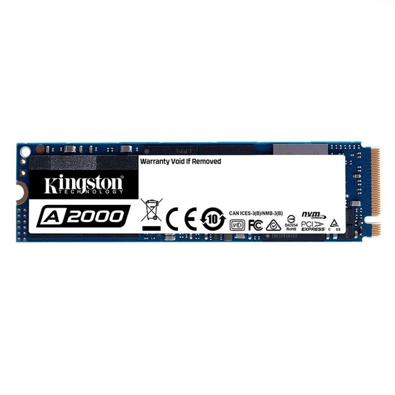 Kingston  ָ Ʈ ̺ ϵ ũ, PC Ʈ M2 , A2000 NV1 NV2 SSD, 250GB, 500GB, 1TB, 2TB, NVMe PCIe M.2