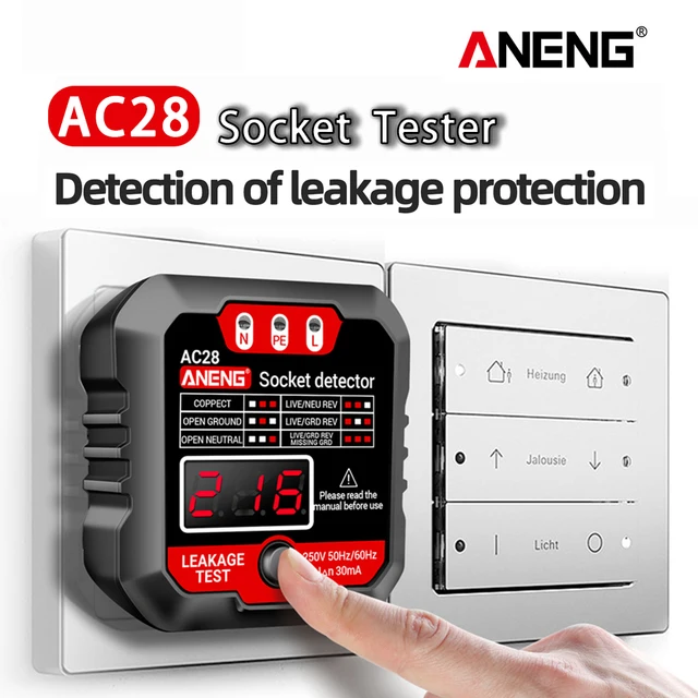 ANENG AC28 테스터기: 전기 시스템 분석에 필수적인 멀티테스터