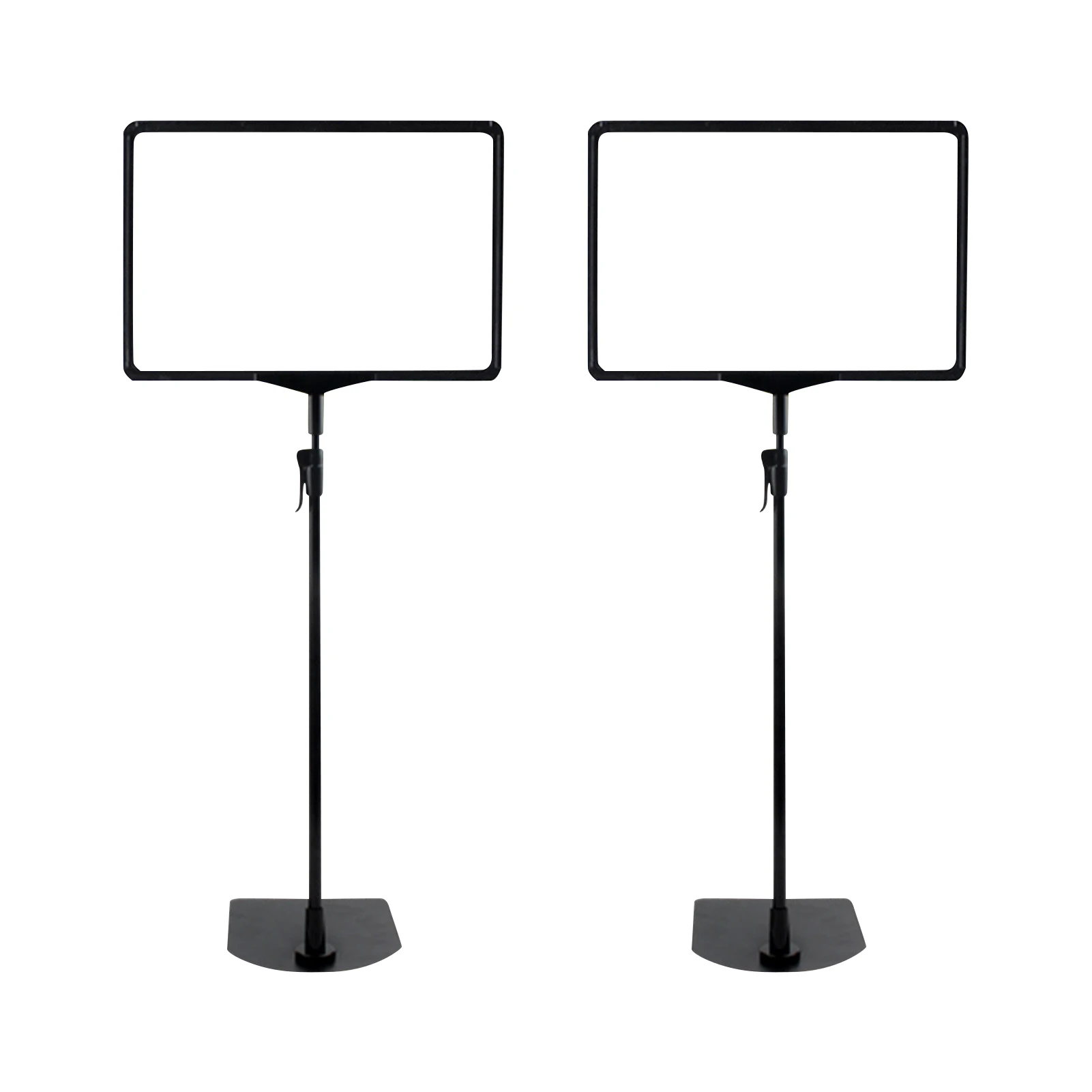 

2PCS A4 Wedding Church Sign Stand Party Table Floor Business Show For Display Advertising Durable Adjustable Height Stable