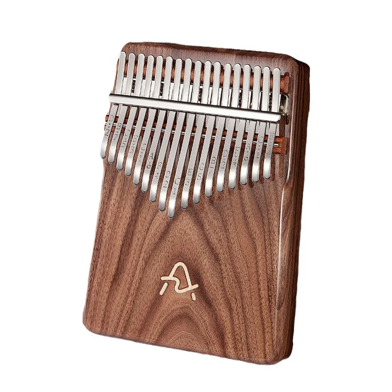 Black Walnut Kalimba Instrument 17 Key 21 Key Professional Instrument Mini Instrument for Children Portable Mini Kalimba Kawaii