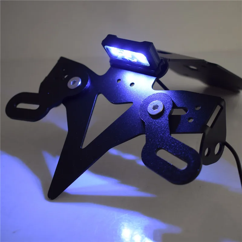 License Plate Holder Bracket Kit For Suzuki GSX-S750 GSXS750 GSX-S GSXS 750 GSX S750 Tail Tidy Fender Eliminator with LED Light license plate holder motorcycle license plate holder motorcycle license plate