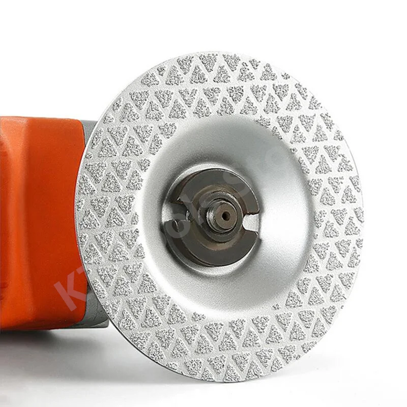 100mm 45/60/100# Diamond Grinding Disc Wet Dry Chamfering Trimming Marble Granite Artificial Stone Ceramic Sanding Disc Tools