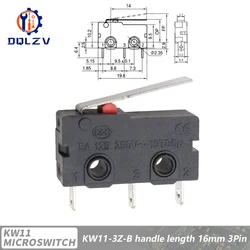 Durable Travel Limit Micro Switch with Handle & Contact Button - 15PCS (Lever  16MM)