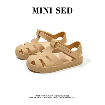 Sandali per ragazze e ragazzi, scarpe romane per bambini, scarpe per bambini in gelatina, scarpe traforate, sandali da spiaggia, scarpe in gelatina 1