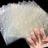 10pack Transparent False Jelly Nail Tips Sticker Double Side Gel Nail Glue for Press On Nails Self-Adhesive False Manicure Decal 2
