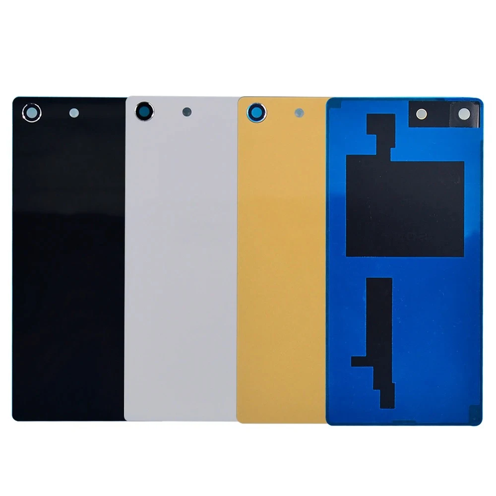  Xperia M5 E5603 E5606 E5653 뒷면 커버 교체 용  Xperia M5 용 AAA + 품질 하우징 케이스 후면 배터리 커버 후면 도어
