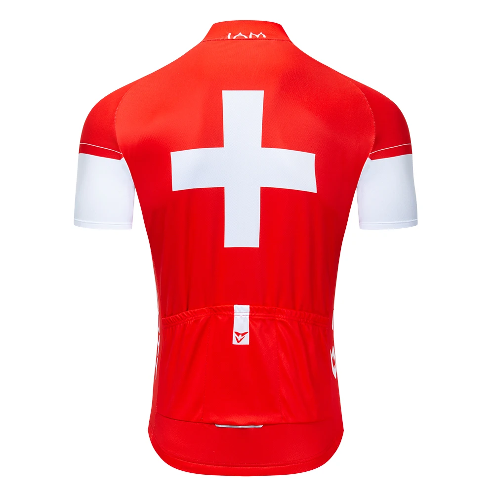 2024 IAM Man Team Cycling Jersey Cycling jacket Bicycle Bicycle Short Sleeve Cycling Clothing Bike Ciclismo Cycling Jersey 6