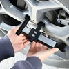 1pc Universal Wheel Rim Bolt Pattern Sliding PCD Measuring Tool Gauge Ruler 8 Holes PCD Ruler Lugs Hub Pitch Measurement Tool 3