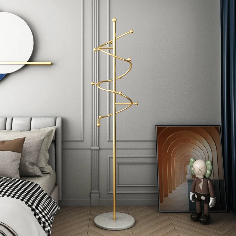 

Золотая вешалка для одежды из бутика, вешалка для одежды, стойка для гардероба, экономящая пространство мебель XF15XP