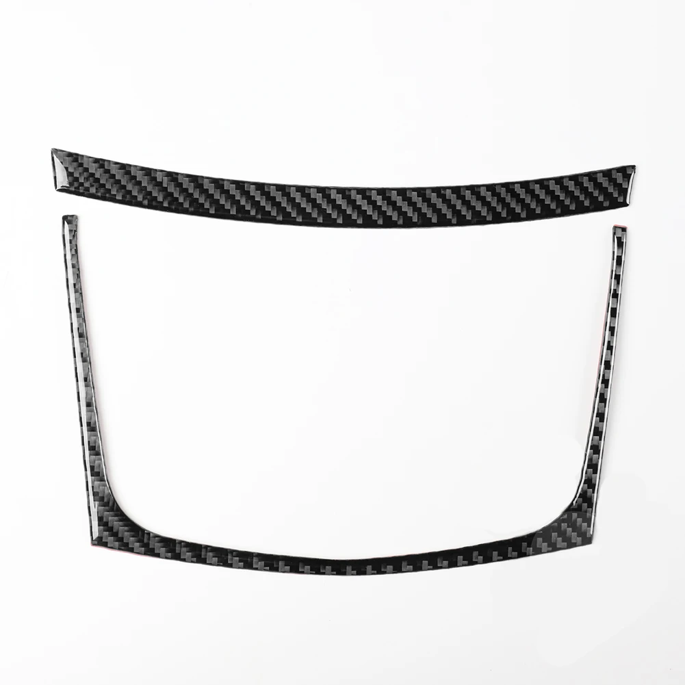 

Premium Carbon Fiber Interior Navigation Display Screen Panel Trim for Cadillac ATS 2013 2019 Easy and Convenient Installation