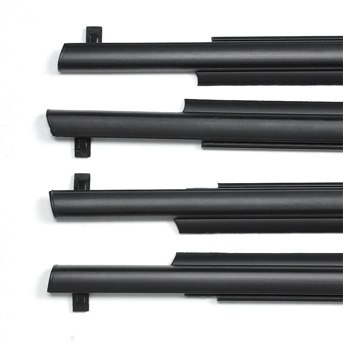 4PCS Car Outer Windows Rubber Weatherstrip For Toyota Rav4 US 2006-2012 Waterproof Pressure Strip Sealing Strip Car Accessories