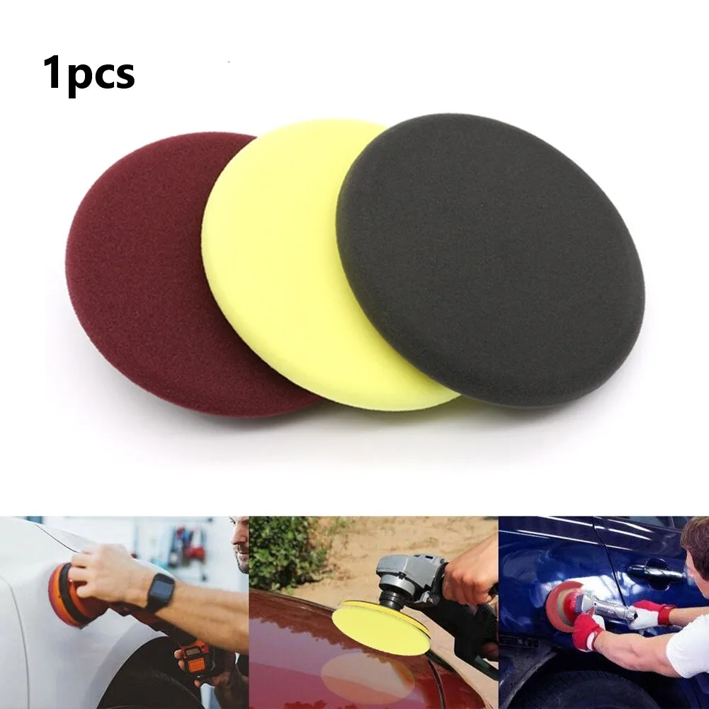 5.5inch Buffing Pad Sponge Disc Coarse Medium And Fine Grinding Polishing Wheel Car Waxing Polishing Accessories For Vehivle 5pcs 5 6 7 8inches microfiber polishing disc waxing polishing buffing car paint care polisher pads for car wash auto accessories