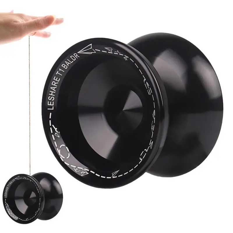 

Responsive Yo-Yo For Adults Professional Metal Trick Yoyo Ball Toy Colorful With U Type KK Bearing Gloves 5 Replacement Strings