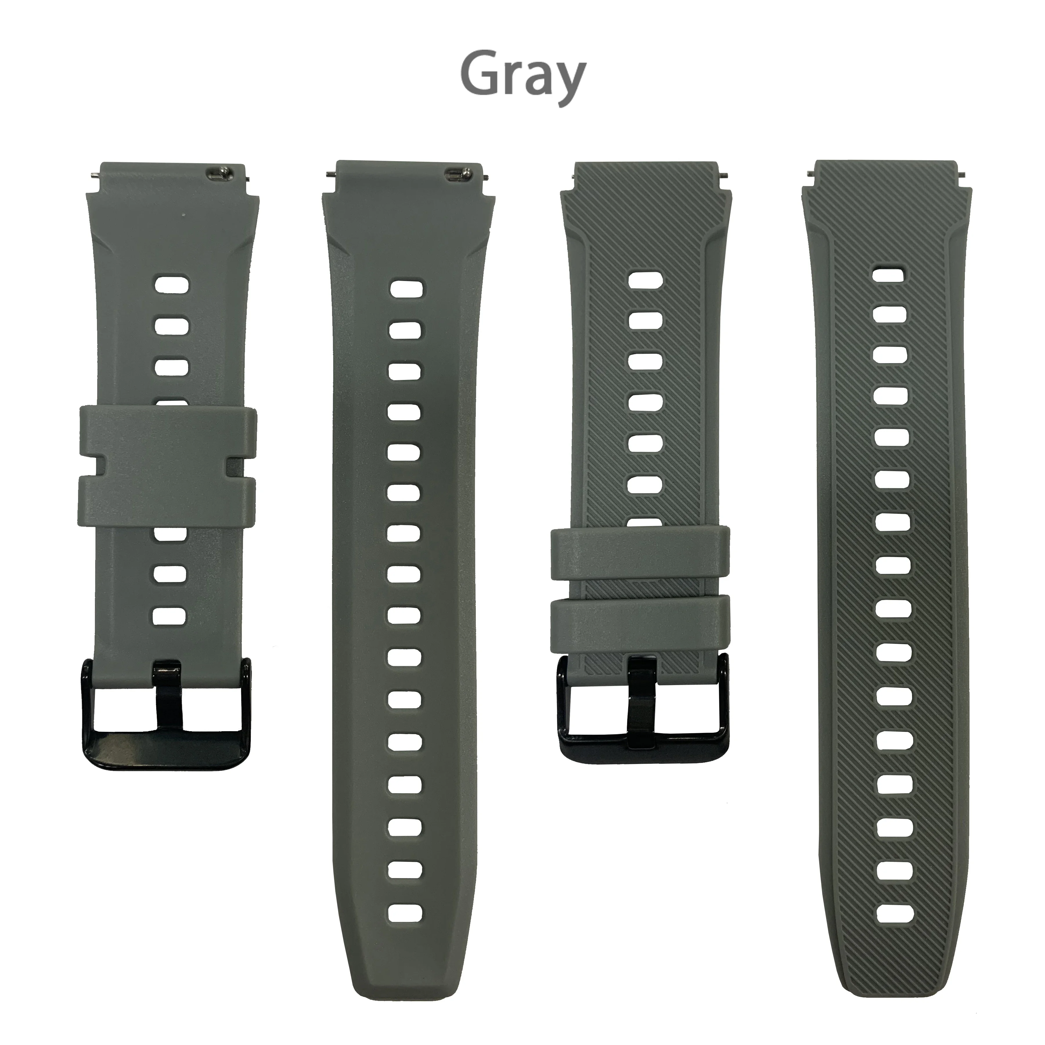 Waterproof Silicone Rubber Replacement Wrist Strap for Outdoor Sports Watches