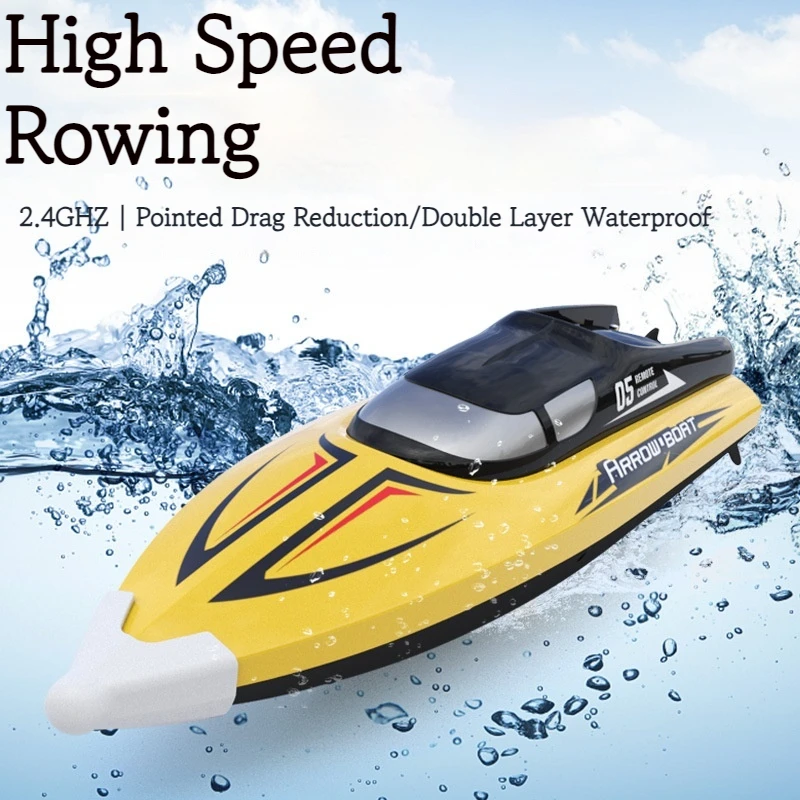 

Wholesale of cross-border new high-speed boat electric remote control boat children's waterproof wireless 2.4G yacht racing toys